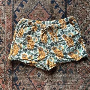 EUC Printfresh Lion Tamarin Pajama Shorts